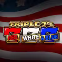 Triple 7 Red, White and Blue