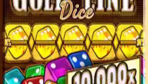 Gold Line Dice