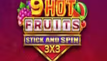 9 Hot Fruits Stick and Spin 3×3