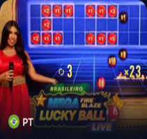 Mega Fire Blaze Lucky Ball Brasileiro