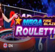 Mega Fire Blaze Roulette Live
