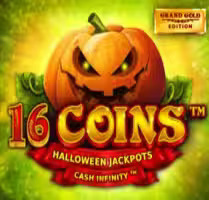 16 Coins Grand Edition Halloween Jackpots