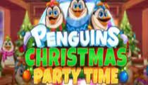 Penguins Christmas Party Time
