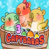 3 Capybaras