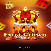 100 Extra Crown Classic Dice