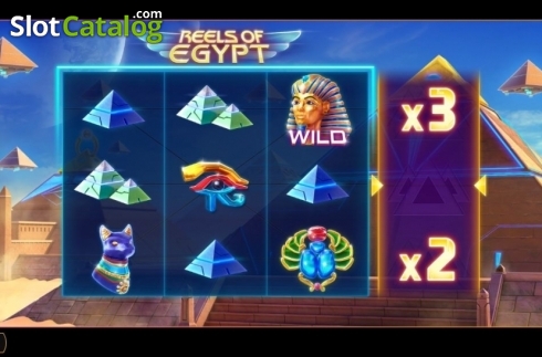 Поле Reels of Egypt 3 на 3
