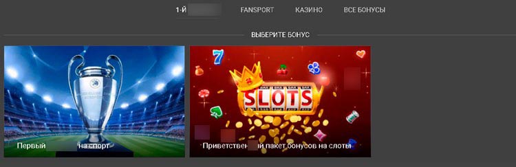 Игровой каталог Фанспорт