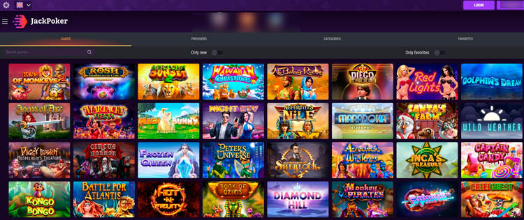 Интерфейс JackPoker