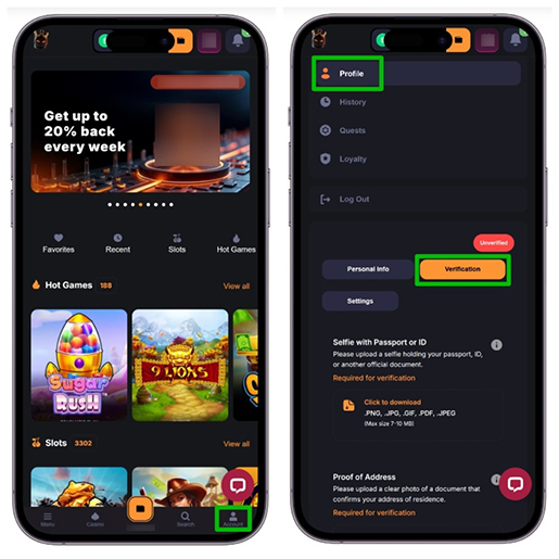 Игровой каталог Minebit Casino