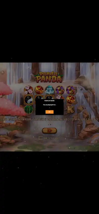 Panda Panda – mobilní demo o šířce 390 pixelů
