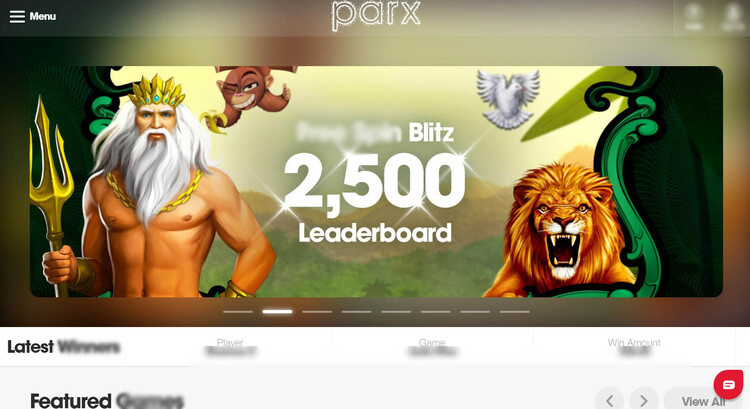 Интерфейс Parx