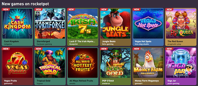 Игровой каталог RocketPot