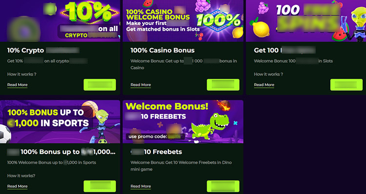 Игровой каталог AlienBet