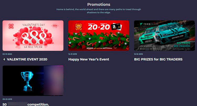 Игровой каталог Tron 888