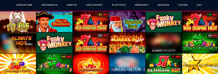Игровой каталог Win Casino 777