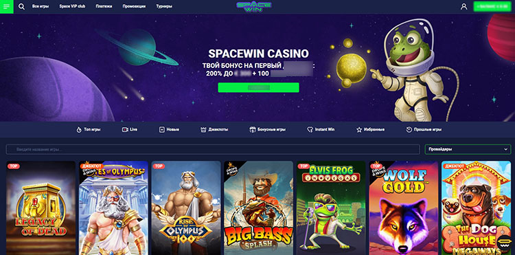 Интерфейс SpaceWin