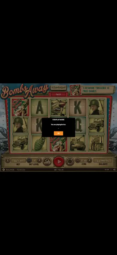 Bombs Away — мобильное демо