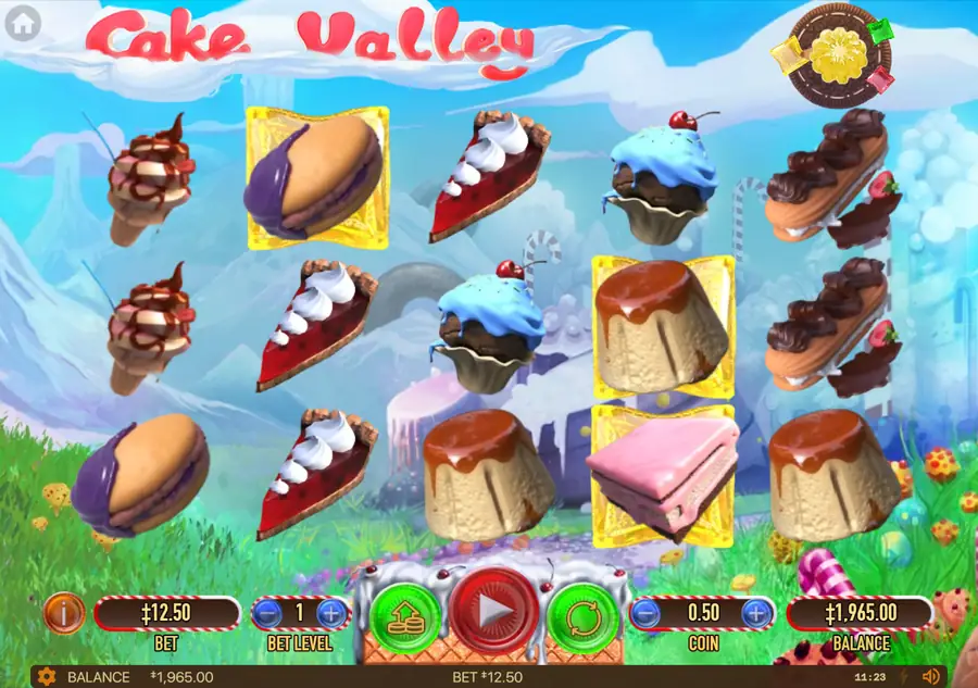 Cake Valley — поле 5 на 3