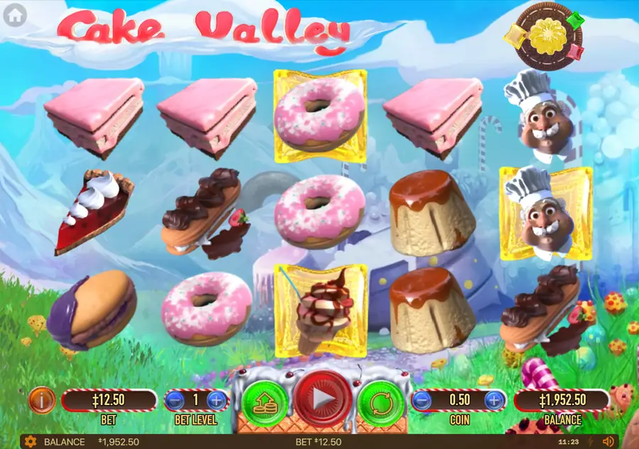 Cake Valley — тестовый Spin