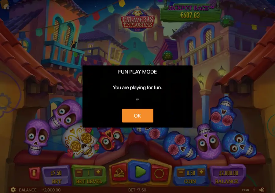 Calaveras Explosivas — FUN PLAY MODE