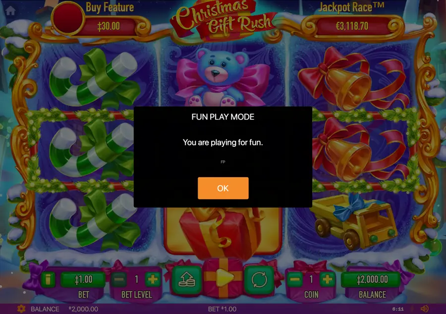 Christmas Gift Rush — FUN PLAY MODE