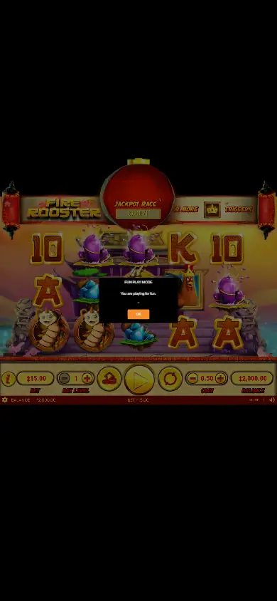 Fire Rooster — мобильное демо