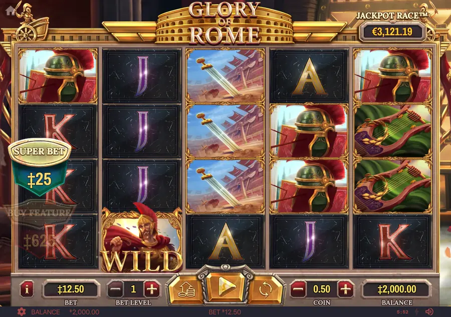 Glory Of Rome — поле 5 на 4