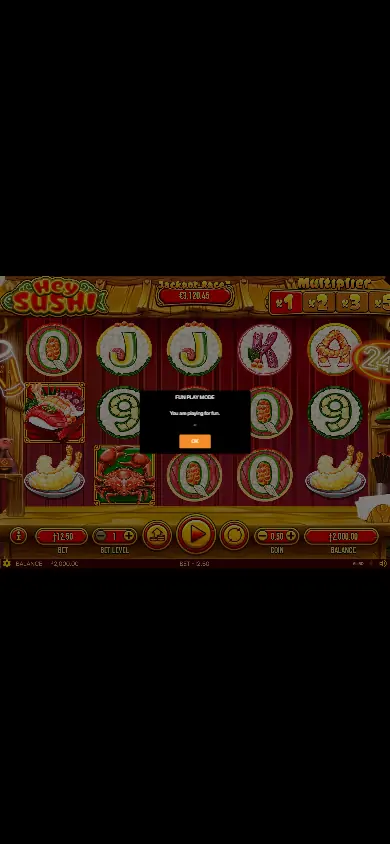 Hey Sushi — мобильное демо