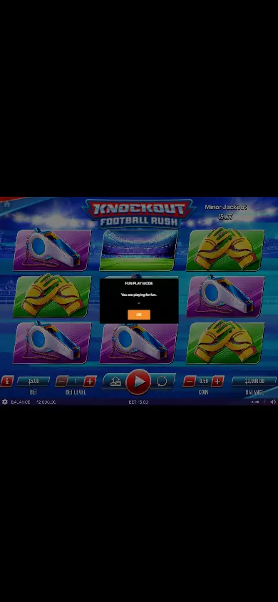 Knockout Football Rush — мобильное демо