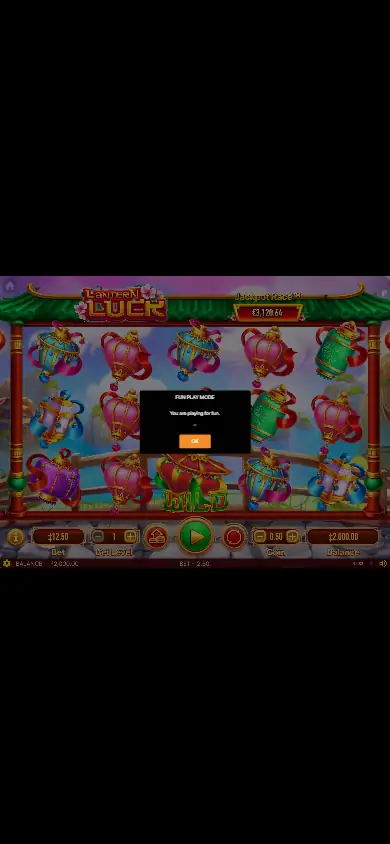 Lantern Luck — мобильное демо 390 пикселей