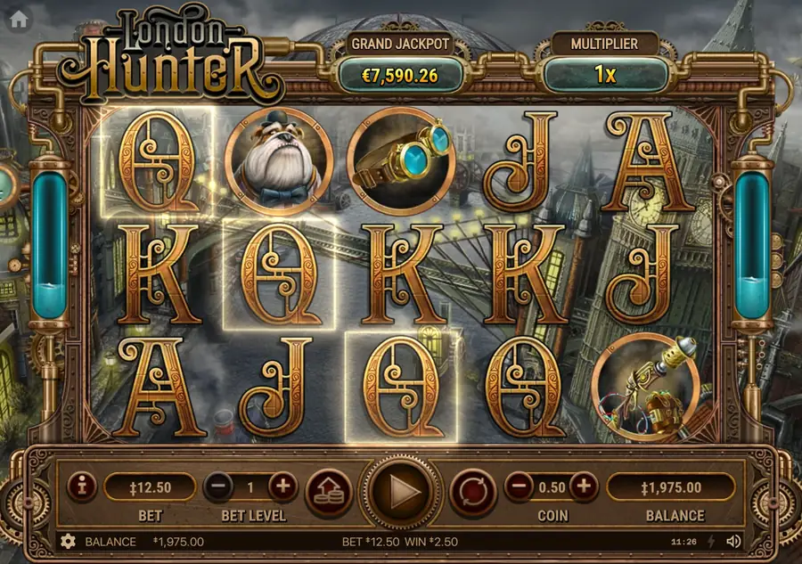London Hunter — поле 5 на 3