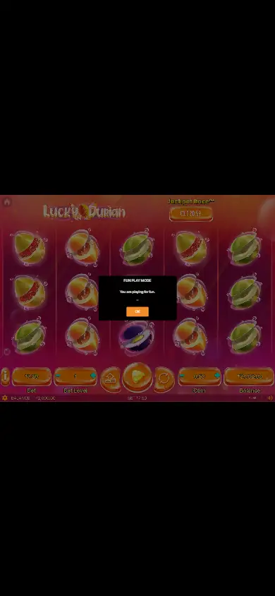 Lucky Durian — мобильное демо 390 пикселей