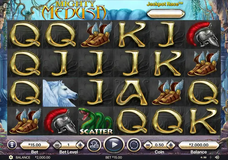 Mighty Medusa — поле 6 на 4