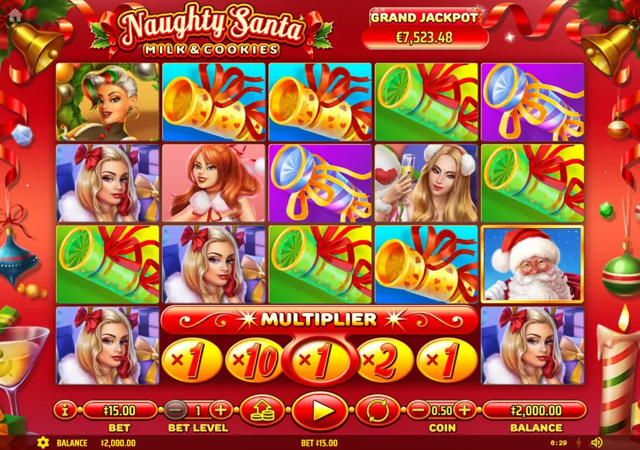 Naughty Santa — игровое поле