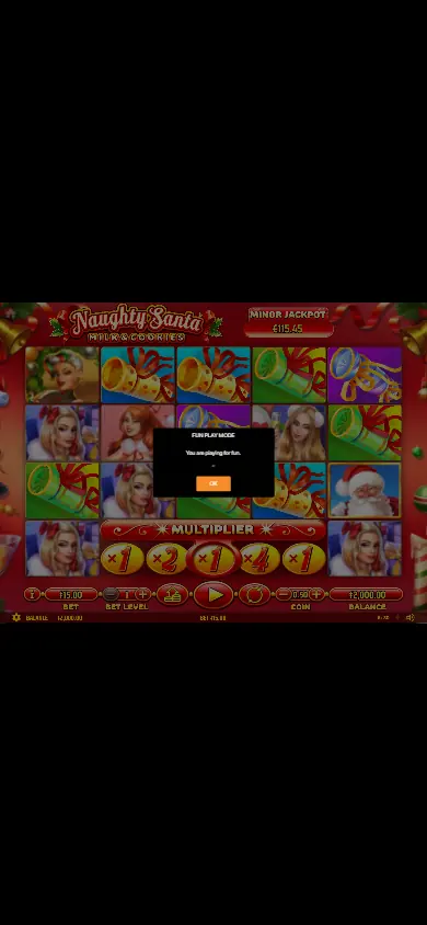 Naughty Santa — мобильное демо