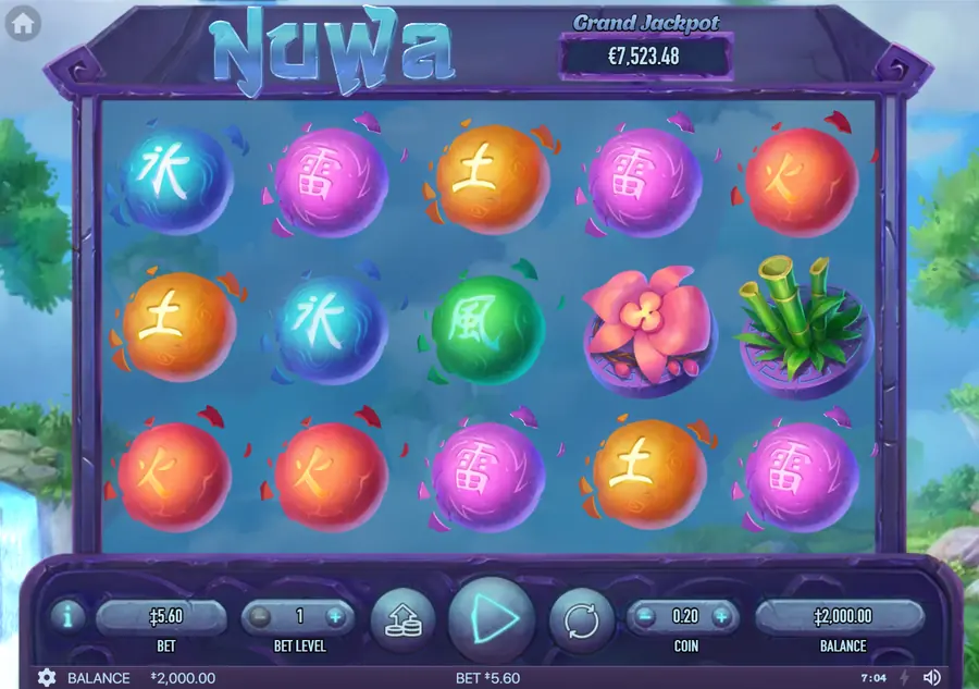 Nuwa — поле 5 на 3