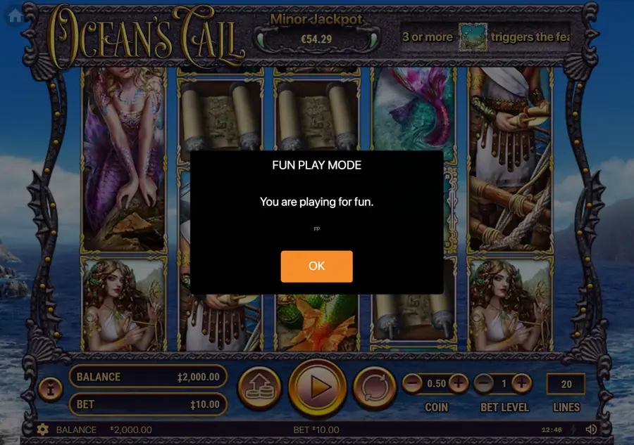 Ocean's Call — FUN PLAY MODE