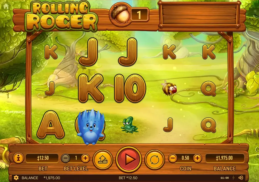 Rolling Roger — поле 5 на 3