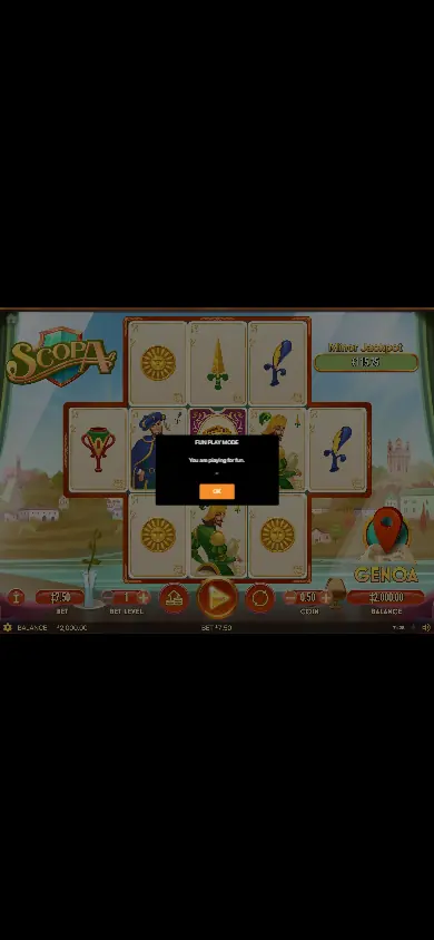 Scopa — мобильное демо