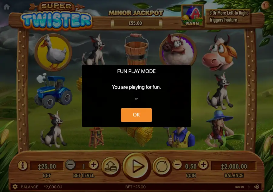 Super Twister — FUN PLAY MODE