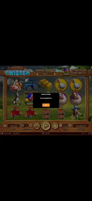 Super Twister - mobil demo
