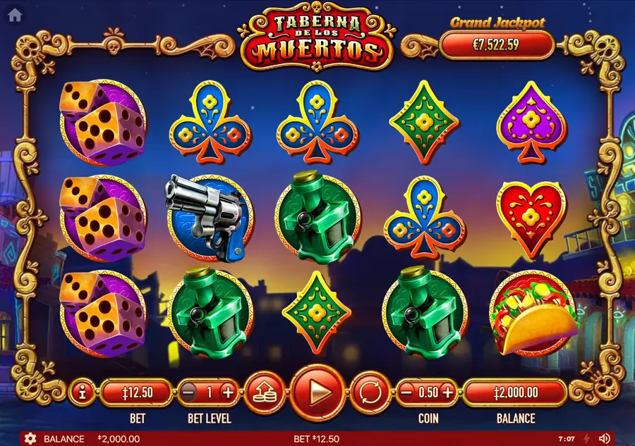Taberna De Los Muertos — поле 5 на 3