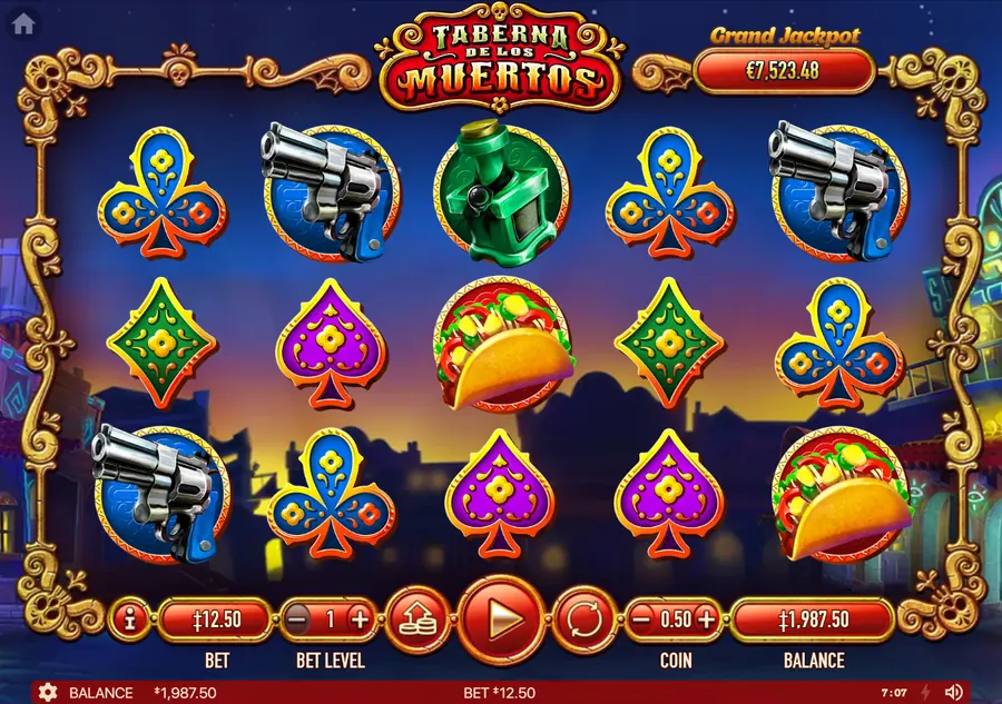 Taberna De Los Muertos — тестовое вращение