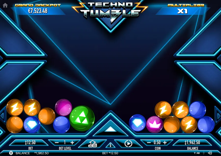 Techno Tumble — физическая зона