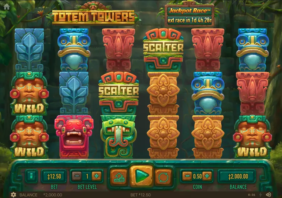 Totem Towers — поле 6 на 3