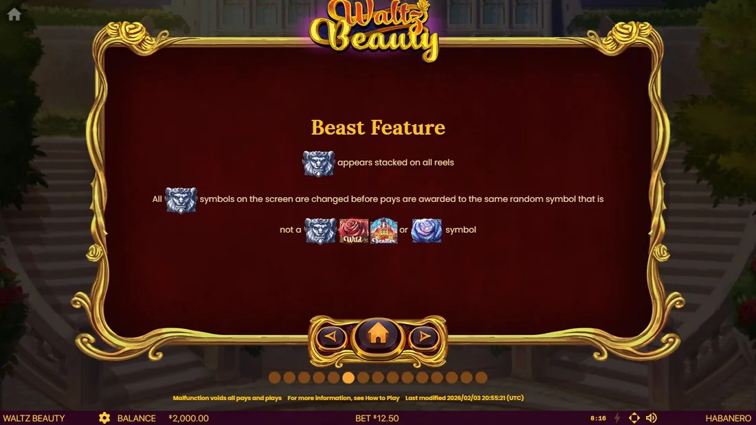 Beast symbol transformation rules in Waltz Beauty