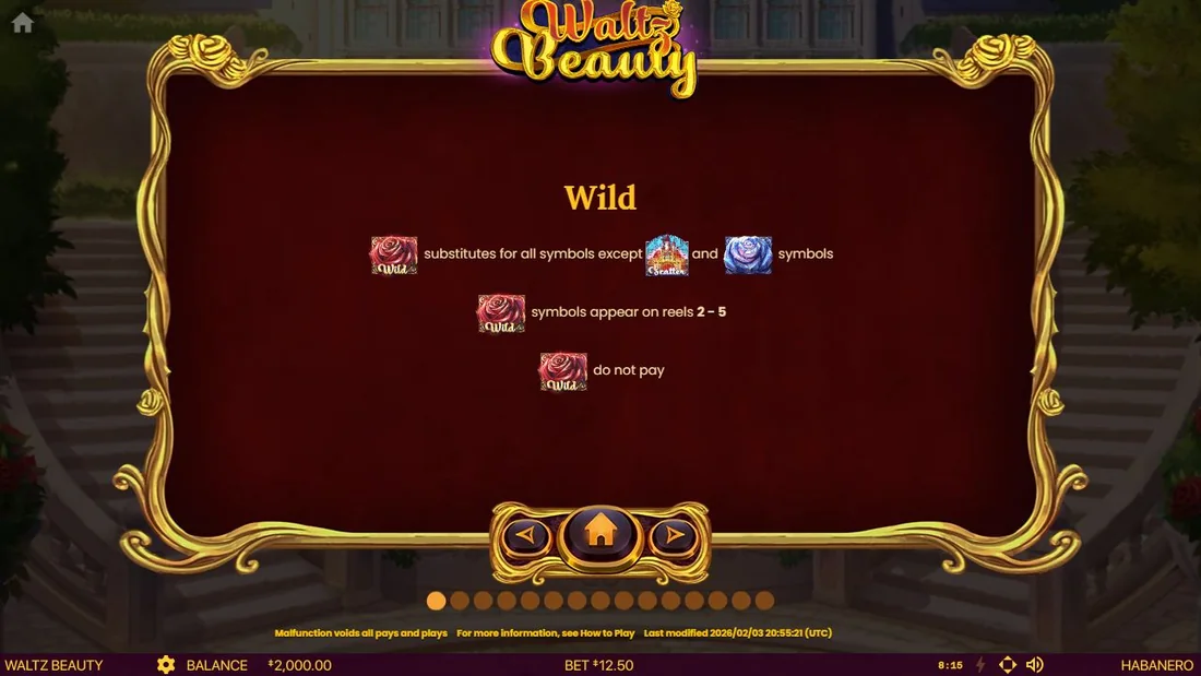 Wild rose rules in the Waltz Beauty demo