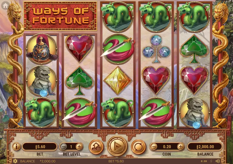 Ways of Fortune — поле 5 на 3