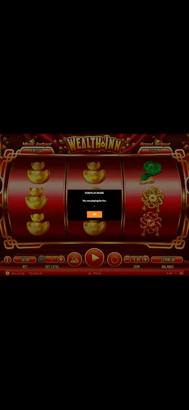 Wealth Inn — мобильное демо 390 пикселей