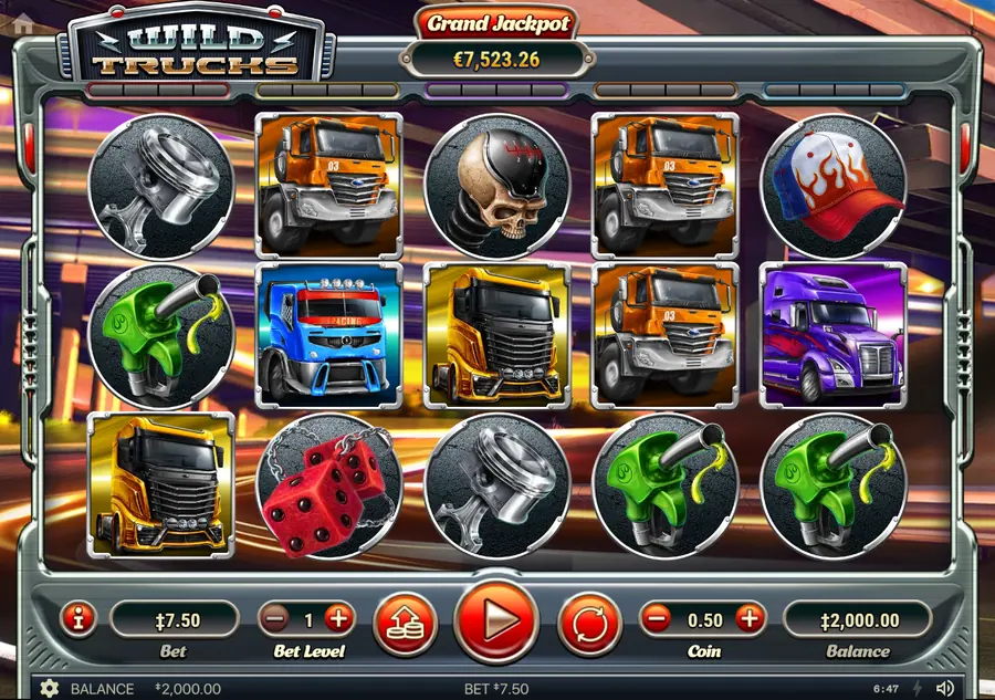Wild Trucks — поле 5 на 3